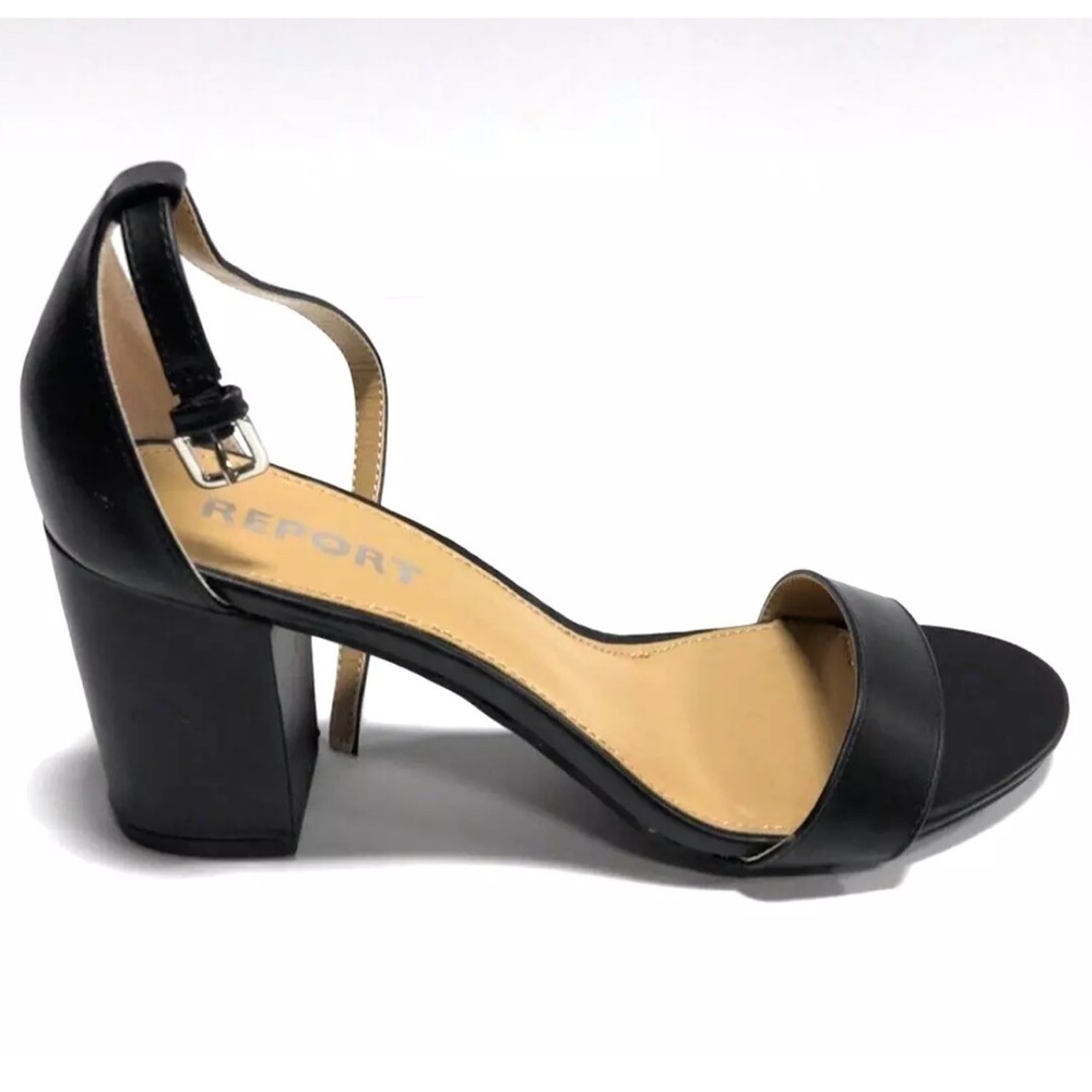 Report Women’s Payson, Ankle Strap Block Heel Sandals, Size 9 M.